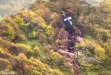 حطام مروحية الرئيس الإيراني