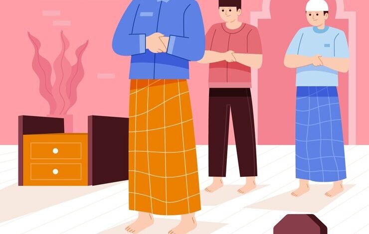 flat design salat illustration 23 2149286781