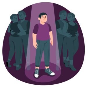 lonely concept illustration 114360 21250