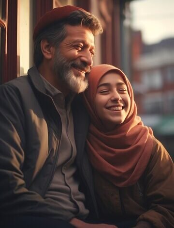 lovely portrait father daughter celebration father s day 23 2151198853