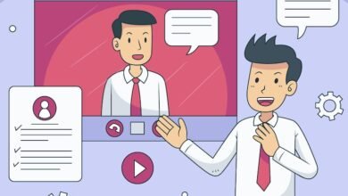 man taking online job interview 23 2148642181