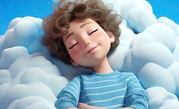 view 3d person sleeping clouds 23 2151113525