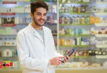 ألياف تباع في الصيدلية