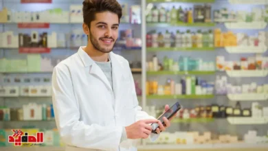 ألياف تباع في الصيدلية