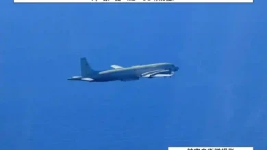 مقاتلات يابانية تستخدم الشعلات الحرارية لاعتراض طائرة روسية 1