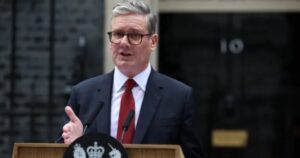 رئيس الوزراء البريطانى يؤكد ضرورة خفض التصعيد وضمان الاستقرار فى المنطقة