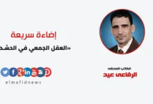 إضاءة سريعة | الرفاعي عيد يكتب: العقل الجمعي في الحشد