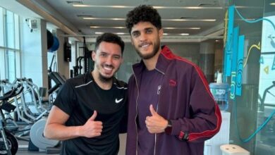 أحمد الشيخ يقترب من التدريبات الجماعية فى الإسماعيلى