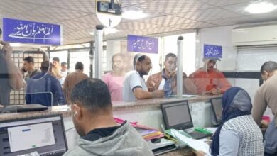 إقبال المواطنين على طلبات التصالح بالمراكز التكنولوجية فى كفر الشيخ.. صور