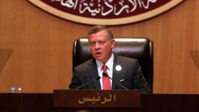 العاهل الأردني يلقي خطاب العرش في افتتاح مجلس الأمة العشرين