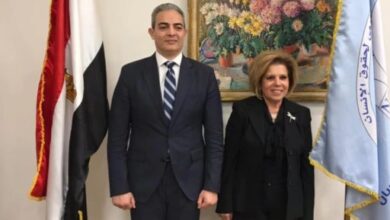 رئيس "القومى لحقوق الإنسان" تلتقى نقيب الإعلاميين لبحث أوجه التعاون