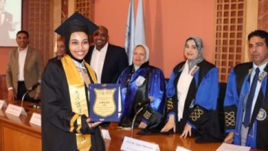 كلية السياحة جامعة الإسكندرية تحتفل بتخريج أول دفعة من برنامج التعليم التبادلى