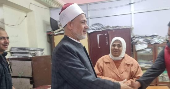 جولة مفاجئة لوكيل أوقاف الإسكندرية على إدارة الجمرك جولة مفاجئة لوكيل أوقاف الإسكندرية على إدارة الجمرك