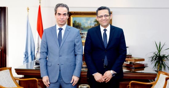 رئيس الهيئة الوطنية للإعلام ونقيب الصحفيين يبحثان سبل التعاون رئيس الهيئة الوطنية للإعلام ونقيب الصحفيين يبحثان سبل التعاون