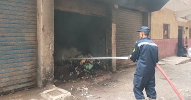 السيطرة على حريق بمحل بقالة دون خسائر بالأرواح فى سوهاج