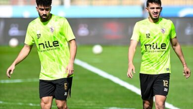 تدريبات فنية وخططية لبدلاء ومستبعدي الزمالك من مواجهة سيراميكا