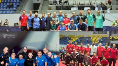إعلان مواعيد مباريات الدورة الثلاثية لتحديد بطل دوري الرجال في تنس الطاولة