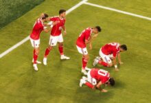 الجهاز الفني يمنح لاعبي الأهلي راحة ١٨ يومًا