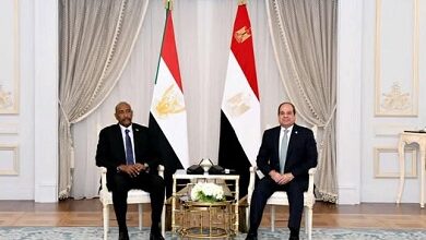 السيسي يبحث مع البرهان تطورات الأوضاع في السودان والتنسيق المشترك لحماية الأمن الإقليمي