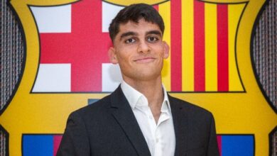 برشلونة يعلن نجاح عملية جيرارد مارتن