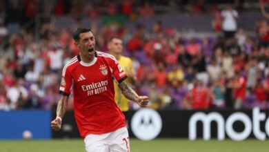 دي ماريا أساسيا في تشكيل بنفيكا أمام بايرن ميونيخ