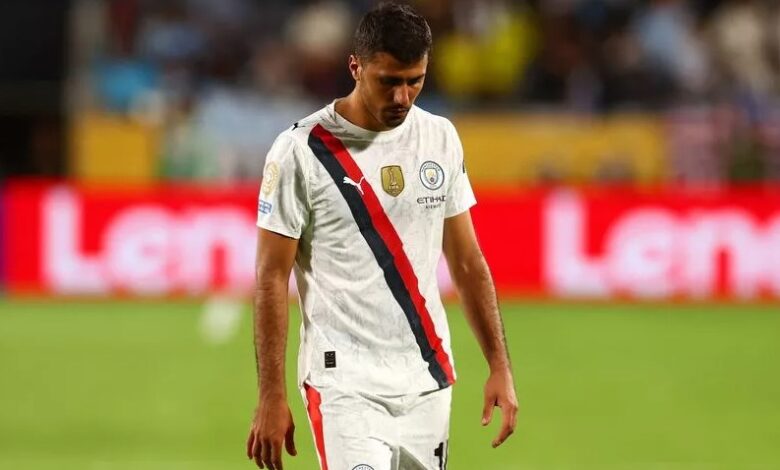 «اشتكى من إصابته».. جوارديولا يكشف سبب استبدال رودري أمام الهلال