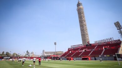 الأهلي يواصل تدريباته استعدادا لمباراة مودرن سبورت