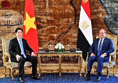 حماة الوطن: استقبال السيسي لرئيس فيتنام يعكس مكانة مصر الدولية حماة الوطن: استقبال السيسي لرئيس فيتنام يعكس مكانة مصر الدولية