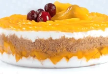 طريقة عمل كنافة بالمانجو