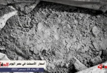 أسعار الأسمنت في مصر اليوم الأربعاء 24 ديسمبر 2025