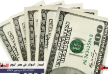أسعار الدولار في مصر اليوم الثلاثاء 23 ديسمبر 2025