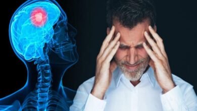 أعراض ورم الرأس في بدايته