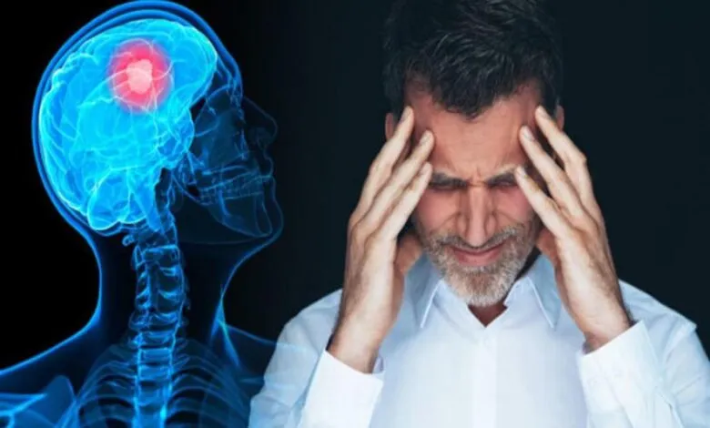 أعراض ورم الرأس في بدايته