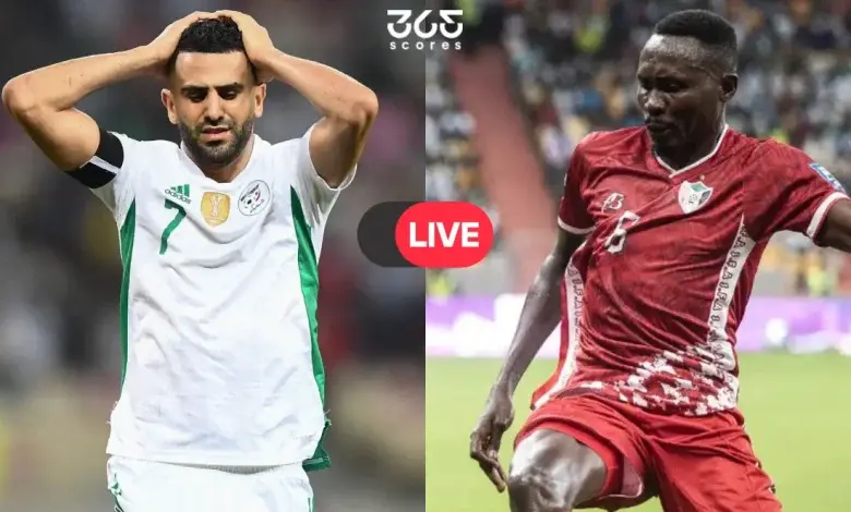 الجزائر ضد السودان