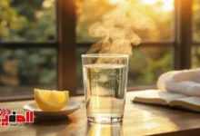 شرب الماء الدافئ على الريق