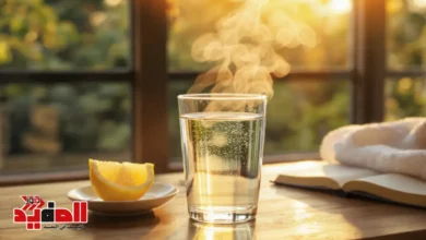 شرب الماء الدافئ على الريق