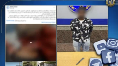 ضبط متهم بالتعدي بسلاح أبيض في السويس