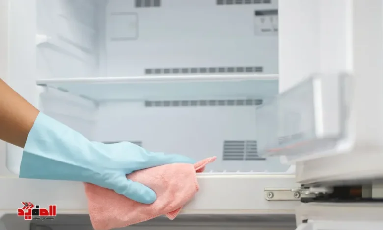 غسيل التلاجة بدون روائح