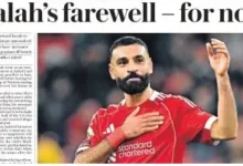 مستقبل محمد صلاح يشتعل في صحف إنجلترا