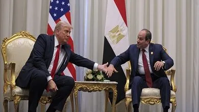 نائب رئيس حزب المؤتمر: رسالة ترامب للسيسي تعكس اعترافًا دوليًا بشرعية الموقف المصري في ملف سد النهضة نائب رئيس حزب المؤتمر: رسالة ترامب للسيسي تعكس اعترافًا دوليًا بشرعية الموقف المصري في ملف سد النهضة