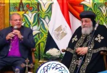 رئيس الطائفة الإنجيلية يعبّر عن محبته وتقديره للبابا تواضروس ويطمئن على صحته رئيس الطائفة الإنجيلية يعبّر عن محبته وتقديره للبابا تواضروس ويطمئن على صحته