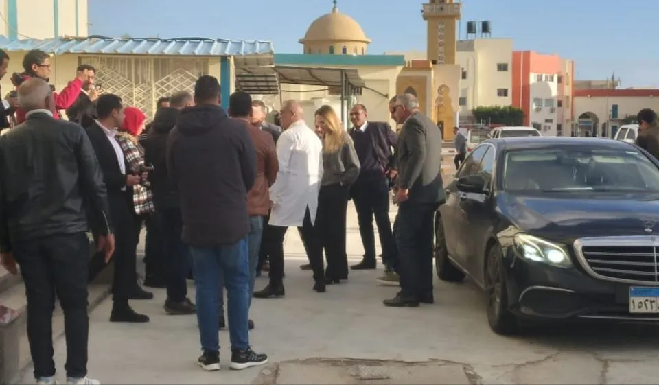 أنجلينا جولي من العريش: رسالة إنسانية مباشرة لدعم جرحى غزة أنجلينا جولي من العريش: رسالة إنسانية مباشرة لدعم جرحى غزة