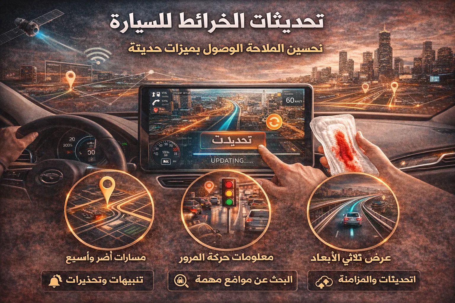 تحديثات الخرائط للسيارة.. لماذا أصبحت ضرورية لتجربة قيادة أكثر أمانًا؟