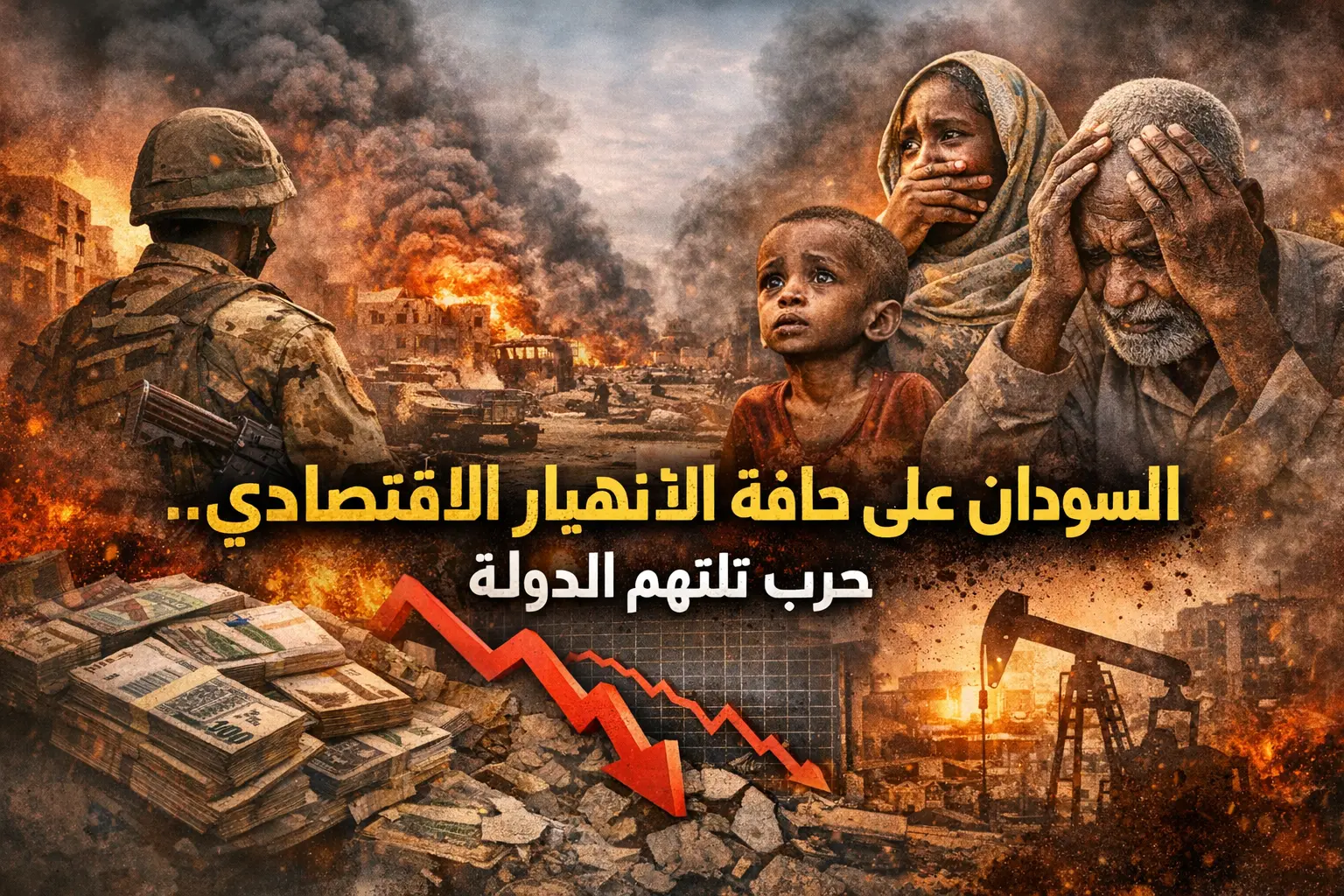 الجوع يطرق الأبواب… هل ينهار السودان اقتصاديًا؟ الجوع يطرق الأبواب… هل ينهار السودان اقتصاديًا؟