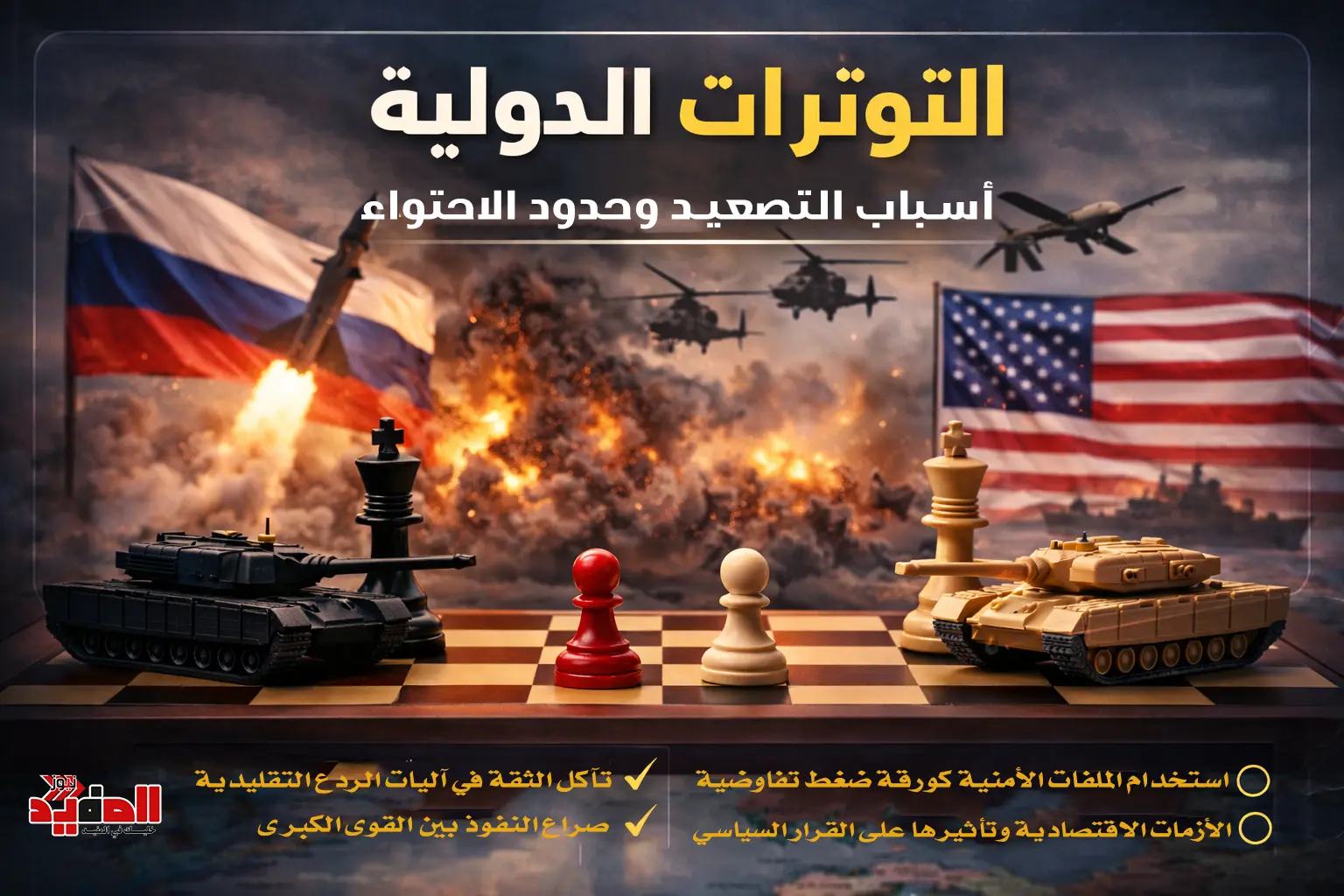 التوترات الدولية .. أسباب التصعيد وحدود الاحتواء