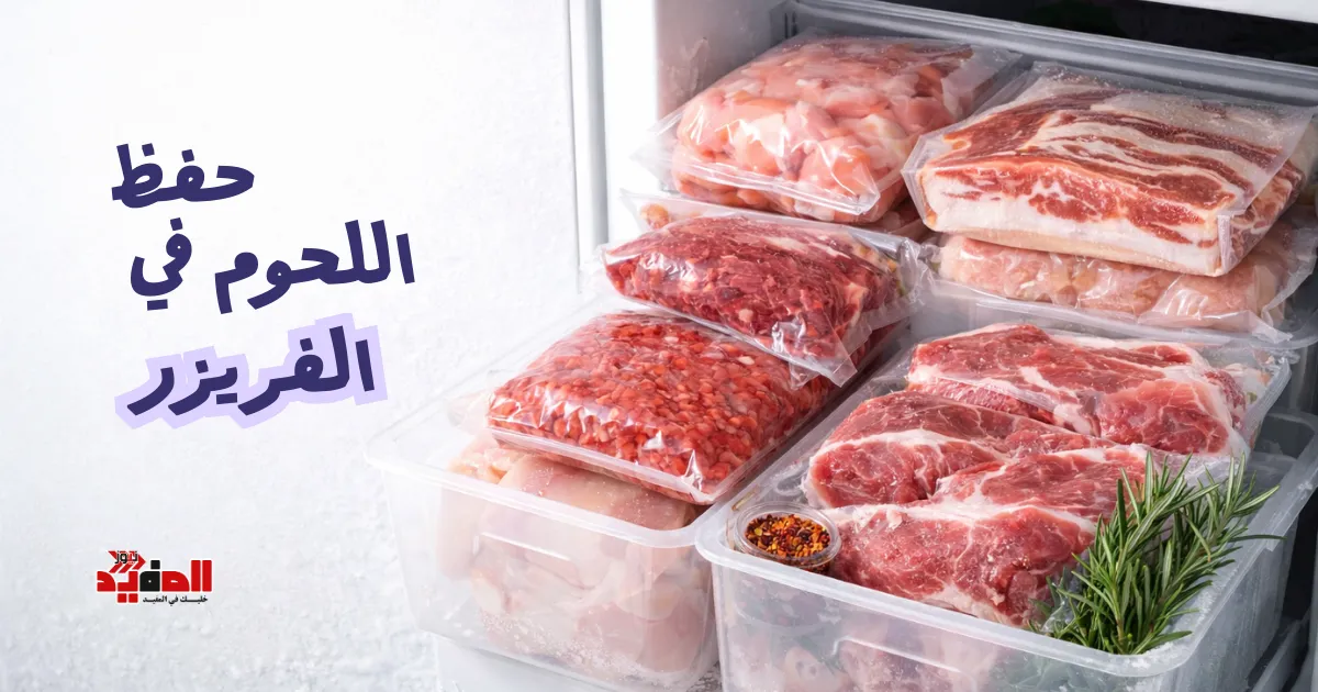 حفظ اللحوم في الفريزر: الدليل لمنع فساد الطعام.. أخطاء شائعة قد تسمم عائلتك! حفظ اللحوم في الفريزر: الدليل لمنع فساد الطعام.. أخطاء شائعة قد تسمم عائلتك!