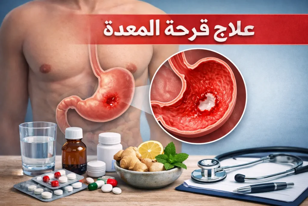 علاج قرحة المعدة .. بروتوكولات علاجية تسرّع الشفاء وتمنع التكرار