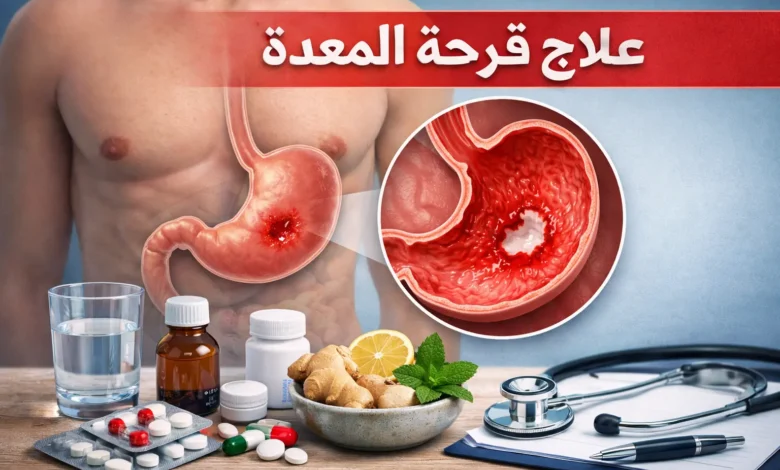 علاج قرحة المعدة