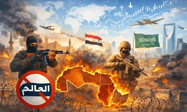 الأوضاع الأمنية في العالم العربي