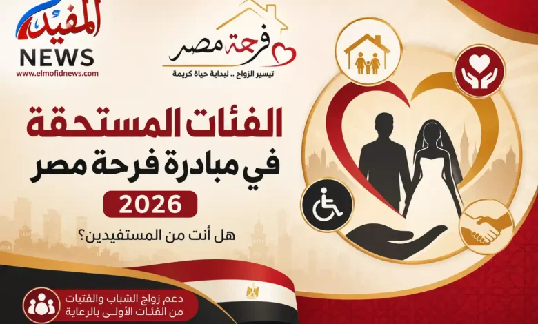 الفئات المستحقة في مبادرة فرحة مصر 2026.. هل أنت من المستفيدين؟